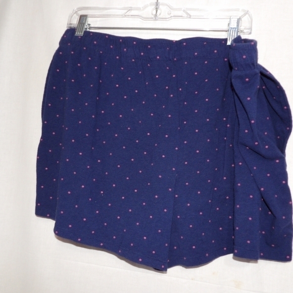 U.s. Polo Assn Women's Polo Shorts 2X Blue Polka Dot Pockets - Picture 6 of 8